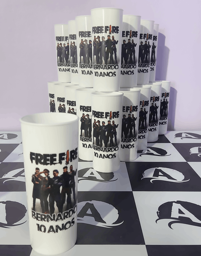 copo long drink personalizado free fire