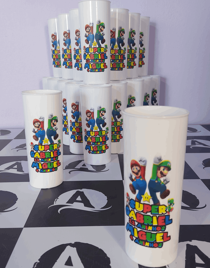 copo long drink personalizado super mario